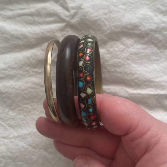 Trio of Bangle Bracelets - Picture 3 of 5